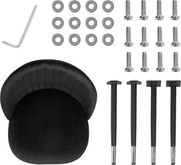 Изображение товара Стул Woodville Gabi 1 (светло-голубой/черный)