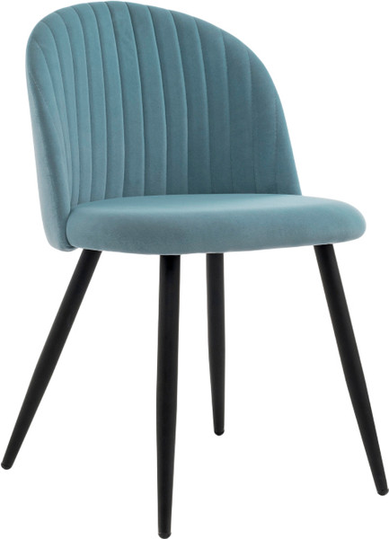 Изображение товара Стул Woodville Gabi 1 (светло-голубой/черный)