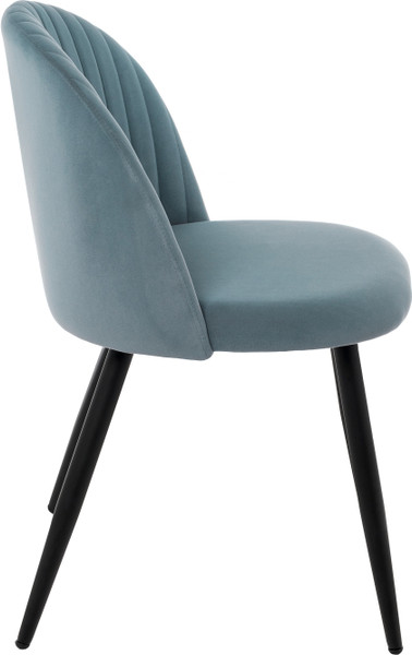 Изображение товара Стул Woodville Gabi 1 (светло-голубой/черный)