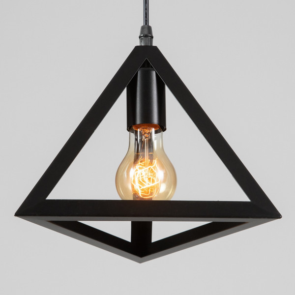 Изображение товара Потолочный светильник BayerLux Треугольник 3950787 (черный)