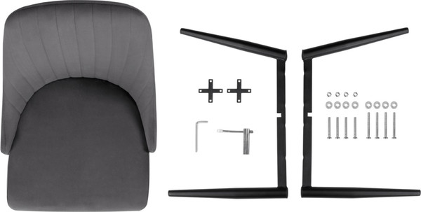 Изображение товара Стул Woodville Kora (зеленый/черный)