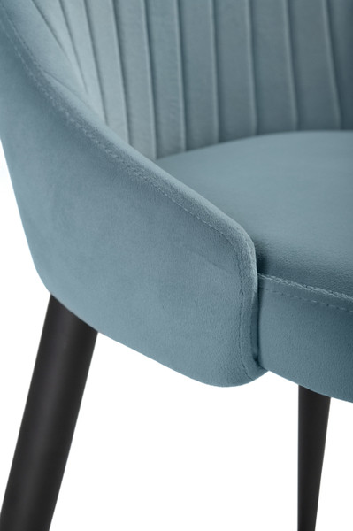 Изображение товара Стул Woodville Kora (светло-голубой/черный)