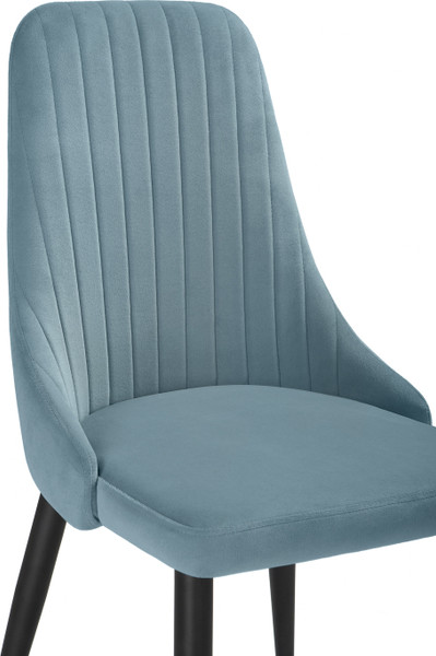 Изображение товара Стул Woodville Kora (светло-голубой/черный)