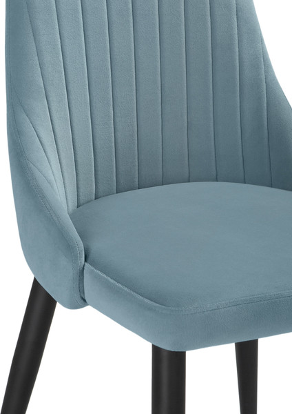 Изображение товара Стул Woodville Kora (светло-голубой/черный)