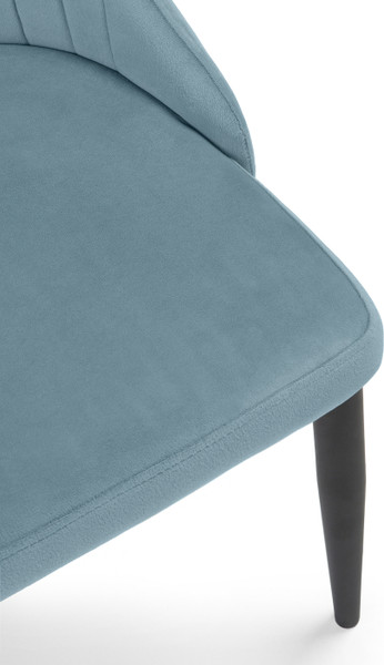 Изображение товара Стул Woodville Kora (светло-голубой/черный)