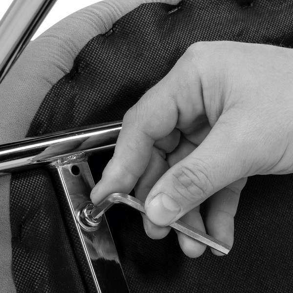 Изображение товара Стул Woodville Kamelia 1 (черный/золотой)