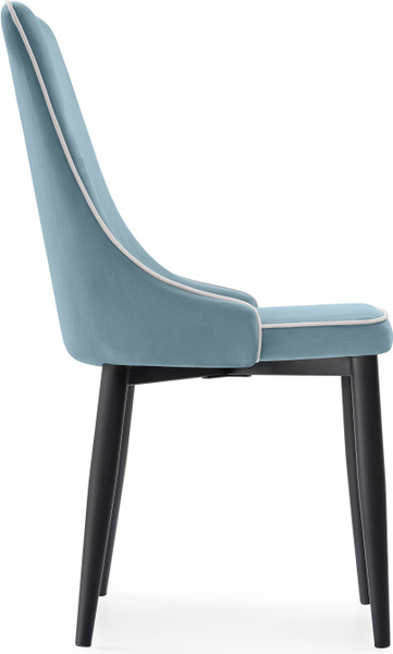Изображение товара Стул Woodville Kora 1 (светло-голубой/черный)