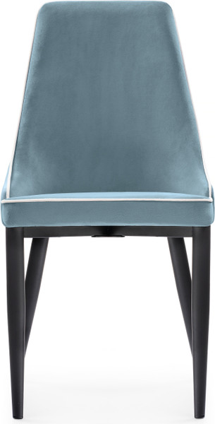 Изображение товара Стул Woodville Kora 1 (светло-голубой/черный)
