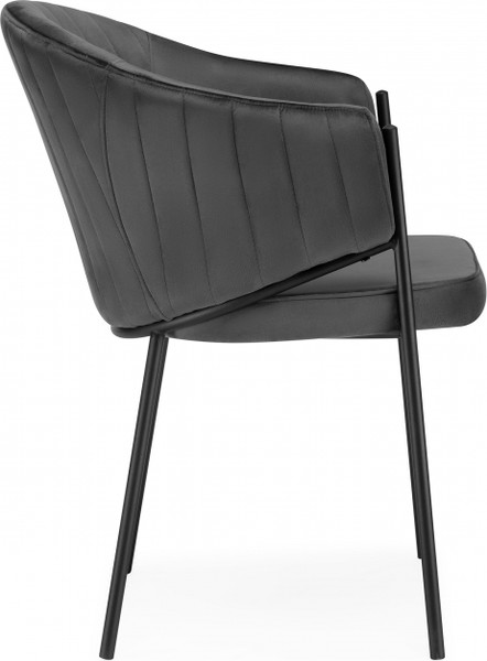 Изображение товара Стул Woodville Kortni (темно-серый/черный)