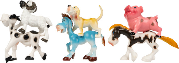 Изображение товара Набор фигурок игровых Bondibon Ребятам о зверятах / ВВ6514