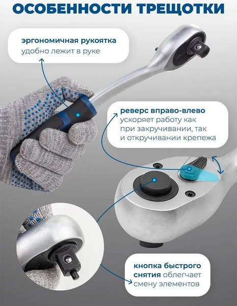 Изображение товара Универсальный набор инструментов Scheppach SCH-38841+2 (59300)