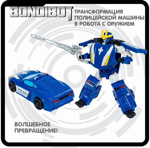 Изображение товара Робот-трансформер Bondibon Bondibot / ВВ6534