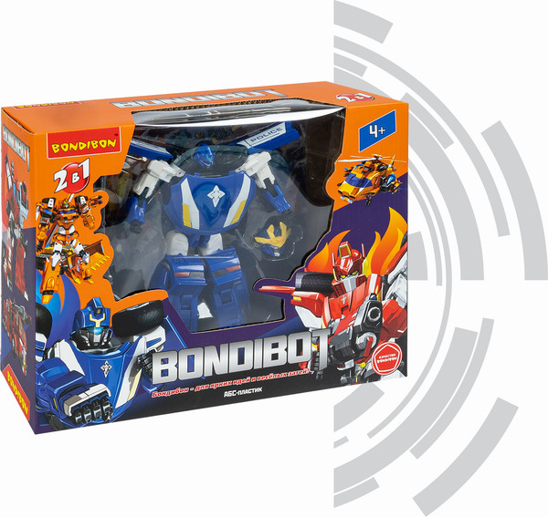 Изображение товара Робот-трансформер Bondibon Bondibot / ВВ6534