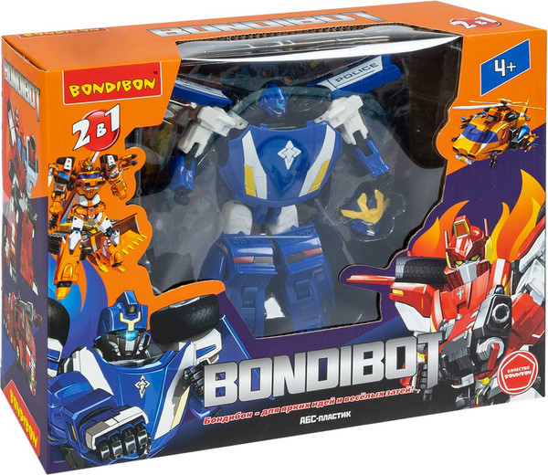 Изображение товара Робот-трансформер Bondibon Bondibot / ВВ6534