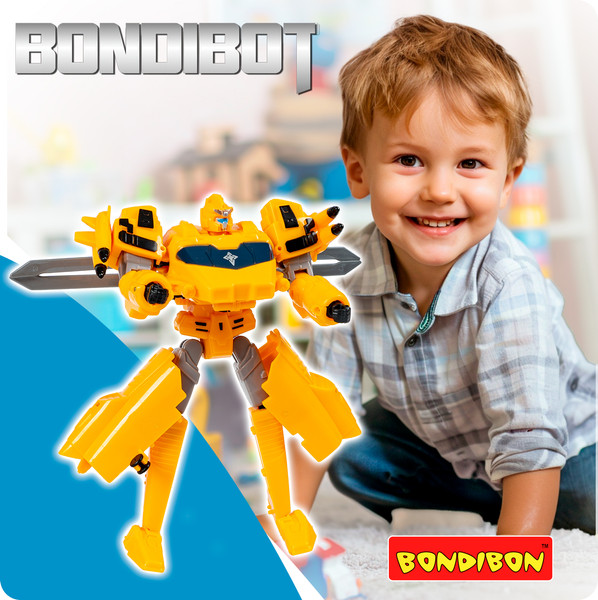 Изображение товара Робот-трансформер Bondibon Bondibot / ВВ6538