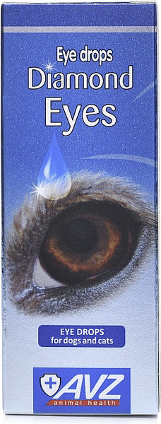 Изображение товара Капли для лечения глаз у животных Агроветзащита Бриллиантовые глаза (10мл)