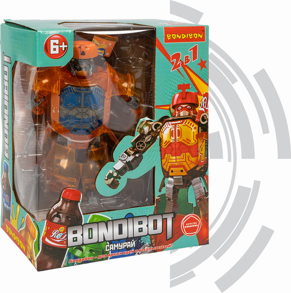 Изображение товара Робот-трансформер Bondibon Bondibot Самурай / ВВ6543