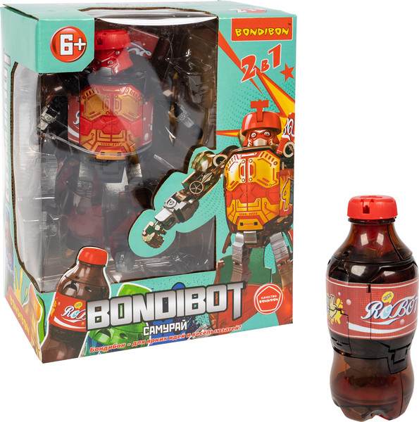 Изображение товара Робот-трансформер Bondibon Bondibot Самурай / ВВ6541