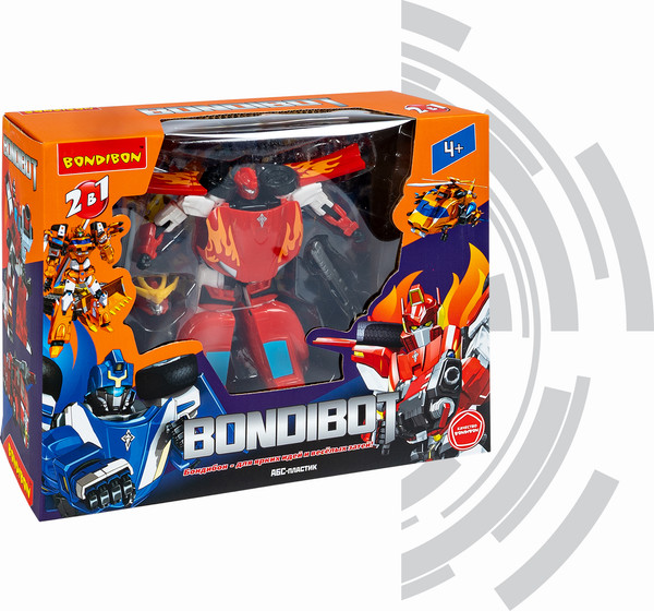 Изображение товара Робот-трансформер Bondibon Bondibot / ВВ6533