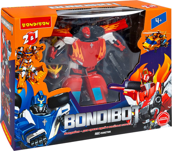 Изображение товара Робот-трансформер Bondibon Bondibot / ВВ6533