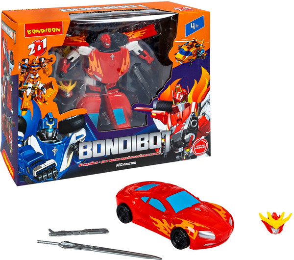 Изображение товара Робот-трансформер Bondibon Bondibot / ВВ6533