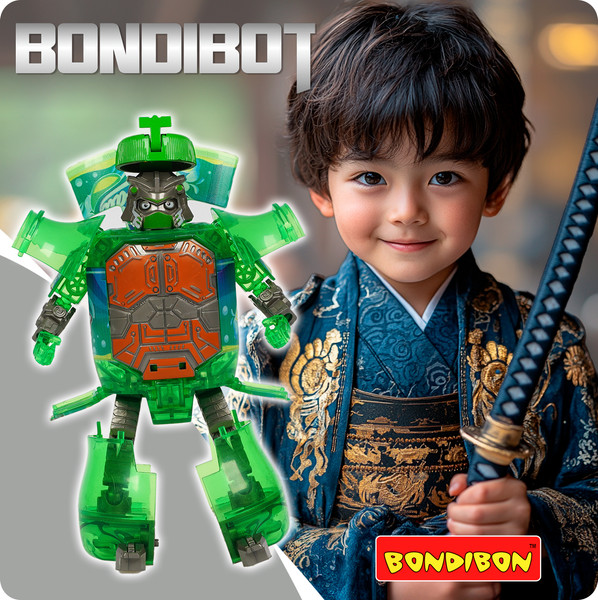 Изображение товара Робот-трансформер Bondibon Bondibot Самурай / ВВ6540