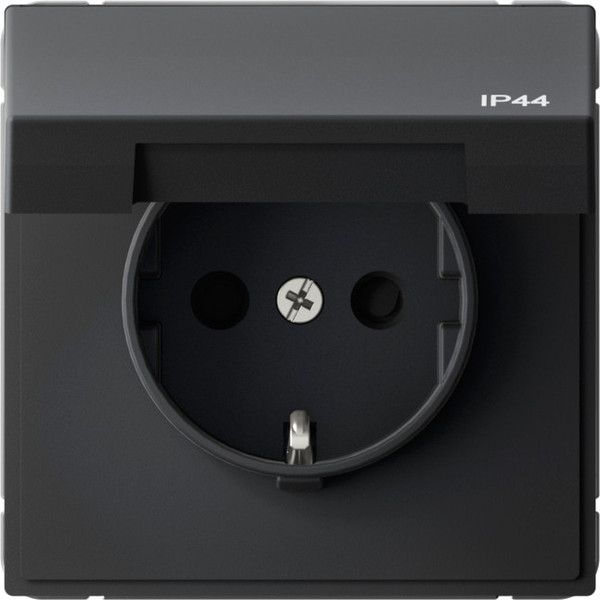 Изображение товара Розетка Systeme (Schneider) Electric ArtGallery GAL441046S (карбон)