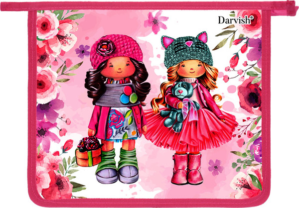 Изображение товара Папка для тетрадей Darvish Милые куколки / DV-14014-5