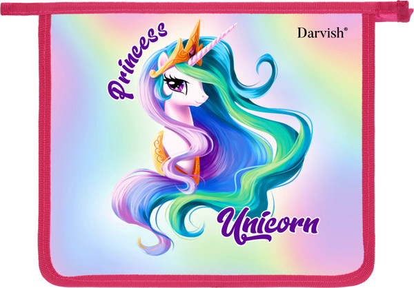 Изображение товара Папка для тетрадей Darvish Принцесса-единорг / DV-14014-9