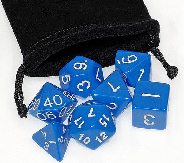 Изображение товара Набор кубиков для настольной игры Stuff-Pro DA0015 (синий)