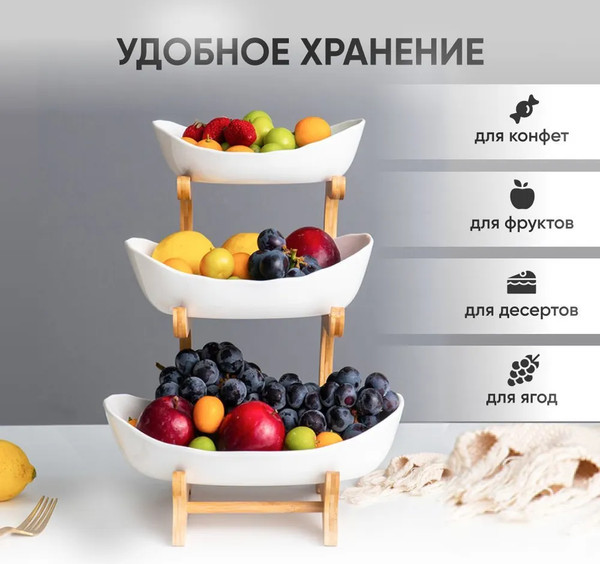 Изображение товара Фруктовница Solmax&Home SM97106