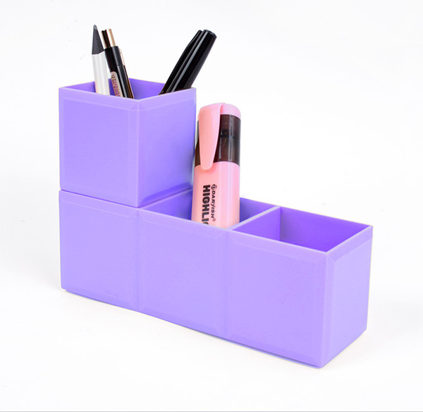 Изображение товара Органайзер настольный Darvish DV-14932-3 (фиолетовый)