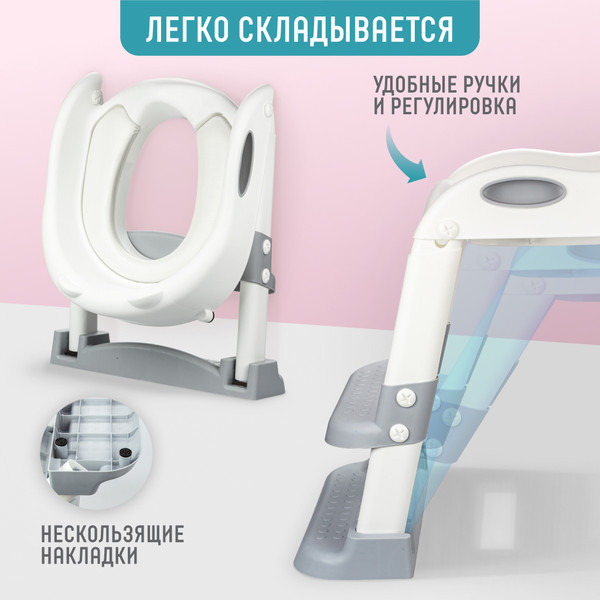 Изображение товара Детская накладка на унитаз Solmax&Home SM97101