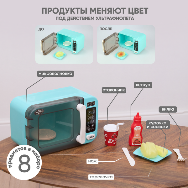Изображение товара Микроволновая печь игрушечная Solmax&Kids SM99510