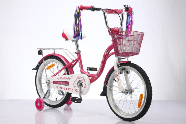 Изображение товара Детский велосипед DeltA Butterfly 1607 (16, розовый, разобранный, в коробке)