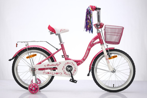 Изображение товара Детский велосипед DeltA Butterfly 1607 (16, розовый, разобранный, в коробке)