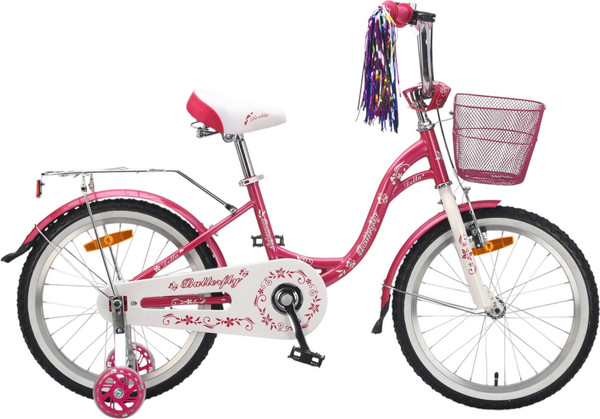 Изображение товара Детский велосипед DeltA Butterfly 1607 (16, розовый, разобранный, в коробке)