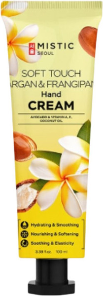 Изображение товара Крем для рук Mistic Soft Touch Argan & Frangipani Питательный (100мл)
