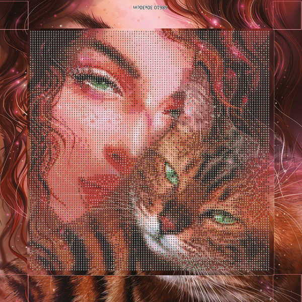 Изображение товара Набор алмазной вышивки Феникс+ Зеркало души / 68610