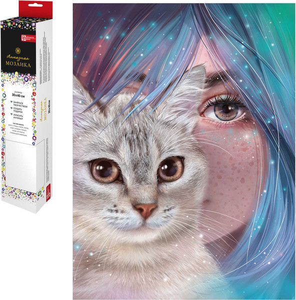 Изображение товара Набор алмазной вышивки Феникс+ Зеркало души / 68623