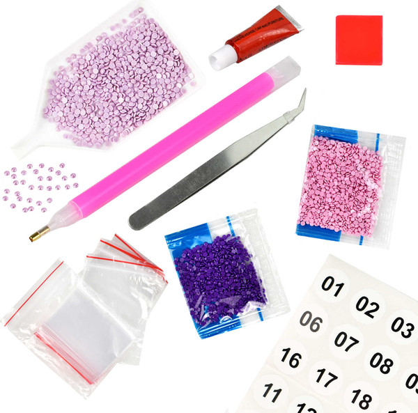 Изображение товара Набор алмазной вышивки Феникс+ Лотосы в горах / 68633