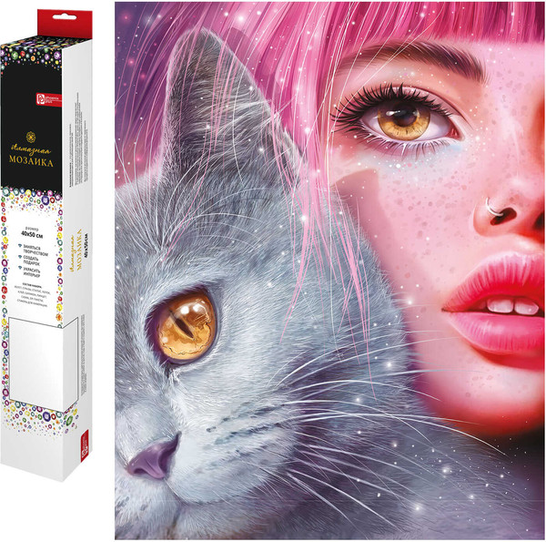 Изображение товара Набор алмазной вышивки Феникс+ Зеркало души / 68646