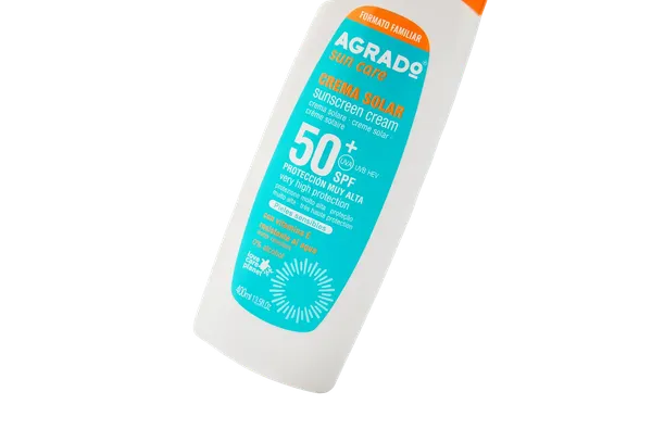 Изображение товара Крем солнцезащитный Agrado Sunscreen Cream SPF 50+ для чувствительной кожи (400мл)