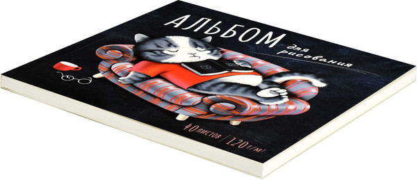 Изображение товара Альбом для рисования Феникс+ Увлеченный читатель / 64787