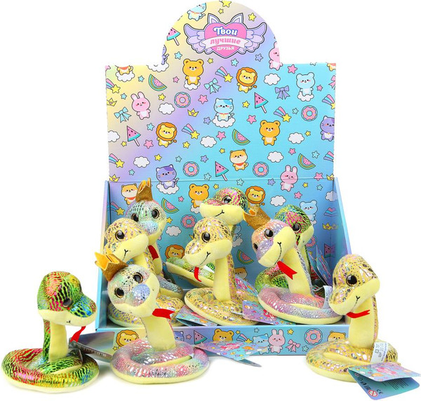 Изображение товара Мягкая игрушка Мульти-пульти Змея Символ года / S114419-D25