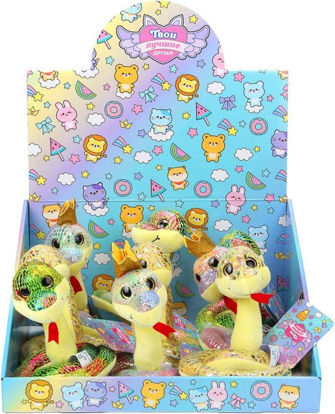 Изображение товара Мягкая игрушка Мульти-пульти Змея Символ года / S114419-D25