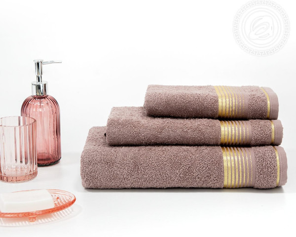 Изображение товара Полотенце АртПостель Гармония Арт Дизайн 70x140 (коричневый)