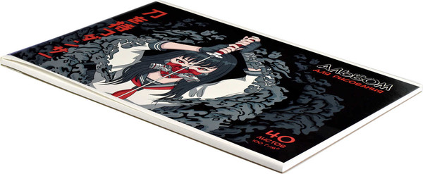 Изображение товара Альбом для рисования Феникс+ Девушка с катаной / 66749