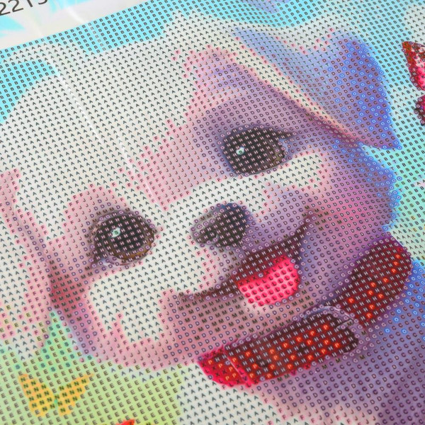 Изображение товара Набор алмазной вышивки MultiArt Маленький друг / AM30X40-122130