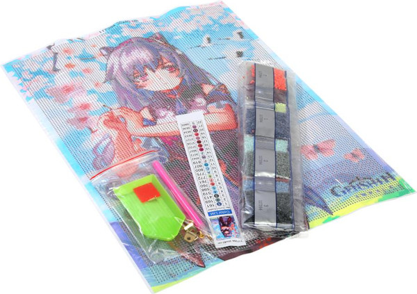 Изображение товара Набор алмазной вышивки MultiArt Аниме с ушками / AMR30X40-117394